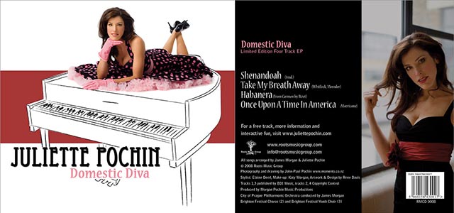 cover art for Juliette Pochin LP Diary of a Domestic Diva