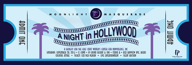 Moonlight Masquerade 2013 event ticket