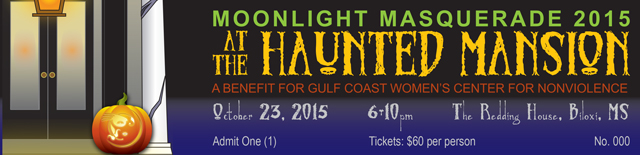 Moonlight Masquerade 2015 event ticket