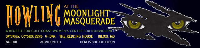 Moonlight Masquerade 2016 event ticket